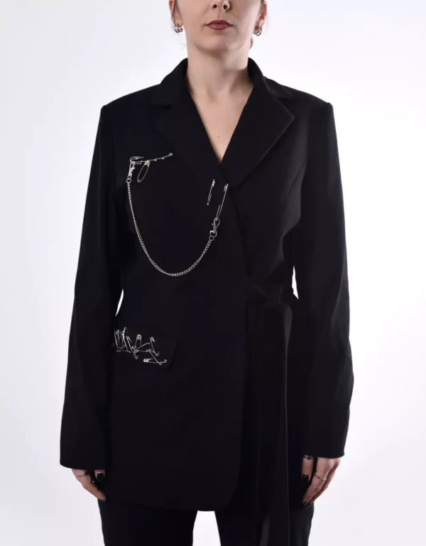 Revived Black Blazer - Image 2