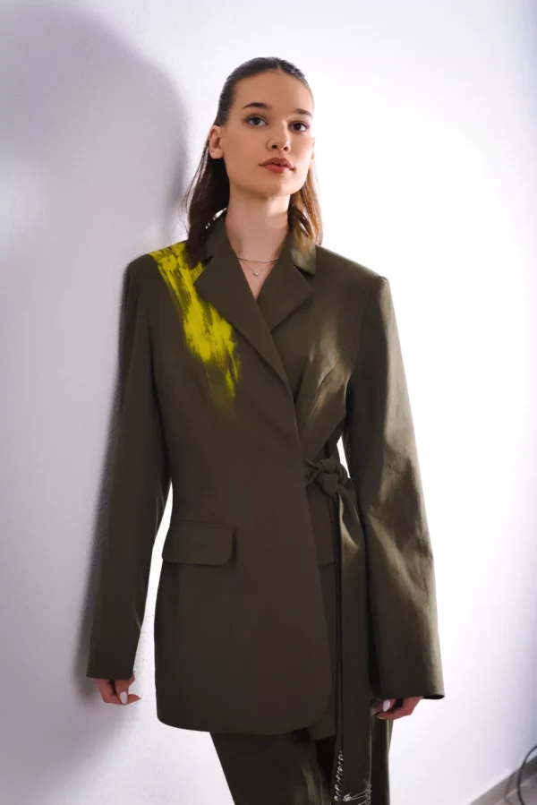 Revived Green Blazer - Image 2